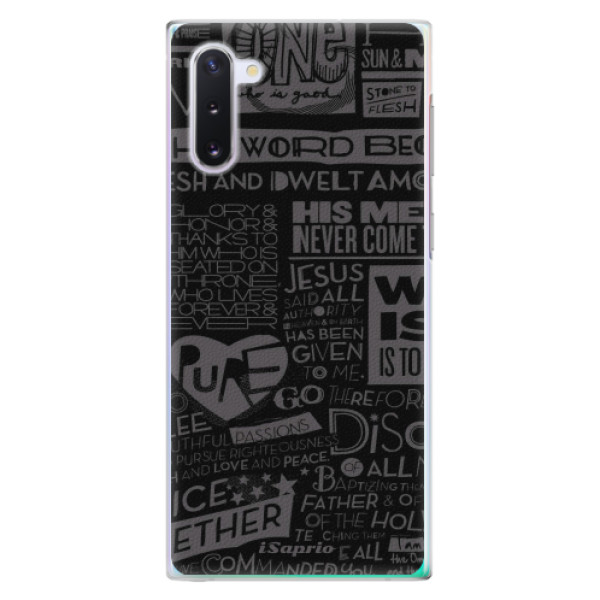 Plastové puzdro iSaprio - Text 01 - Samsung Galaxy Note 10