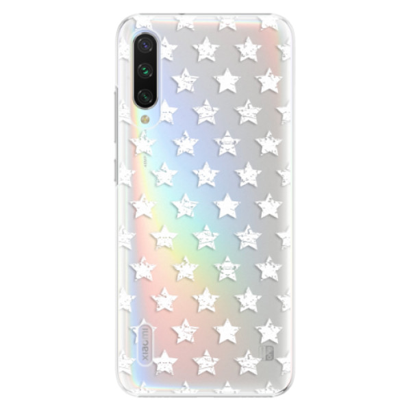 Plastové puzdro iSaprio - Stars Pattern - white - Xiaomi Mi A3