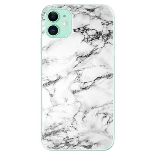 Odolné silikónové puzdro iSaprio - White Marble 01 - iPhone 11
