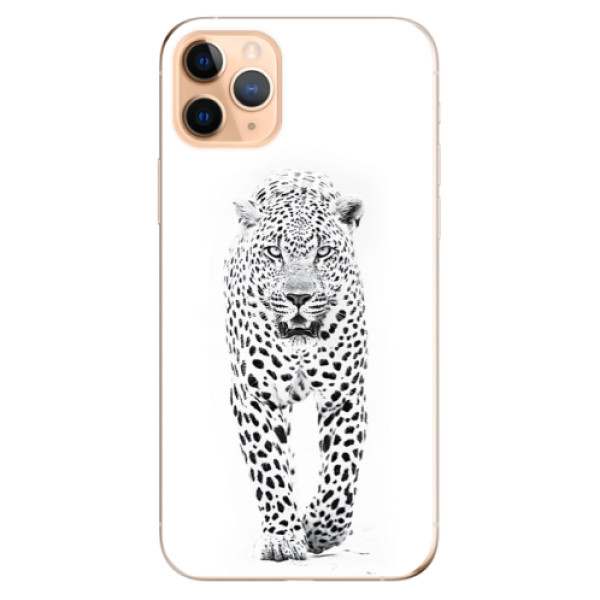 Odolné silikónové puzdro iSaprio - White Jaguar - iPhone 11 Pro Max