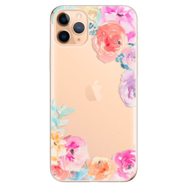 Odolné silikónové puzdro iSaprio - Flower Brush - iPhone 11 Pro Max
