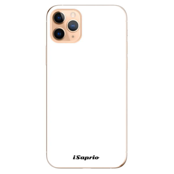 Odolné silikónové puzdro iSaprio - 4Pure - bílý - iPhone 11 Pro Max