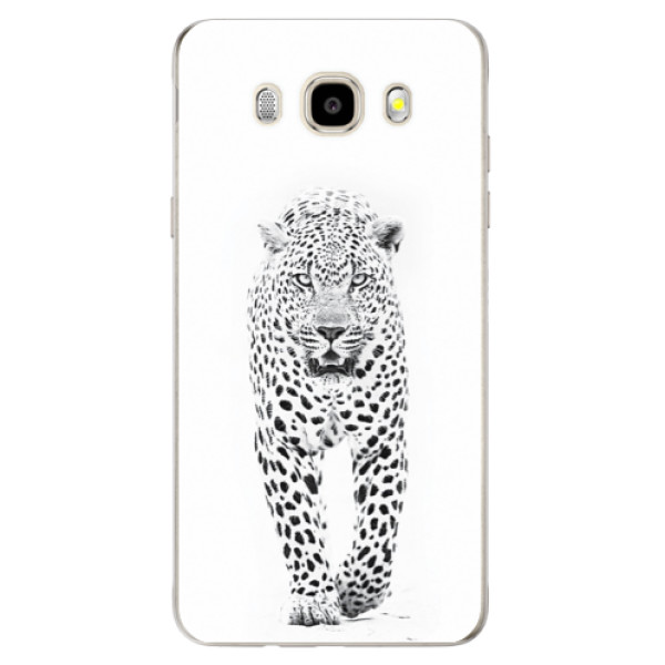 Odolné silikónové puzdro iSaprio - White Jaguar - Samsung Galaxy J5 2016