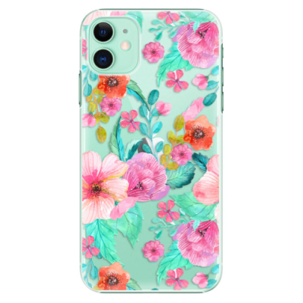 Plastové puzdro iSaprio - Flower Pattern 01 - iPhone 11