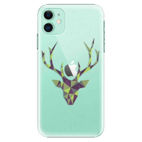 Plastové puzdro iSaprio - Deer Green - iPhone 11