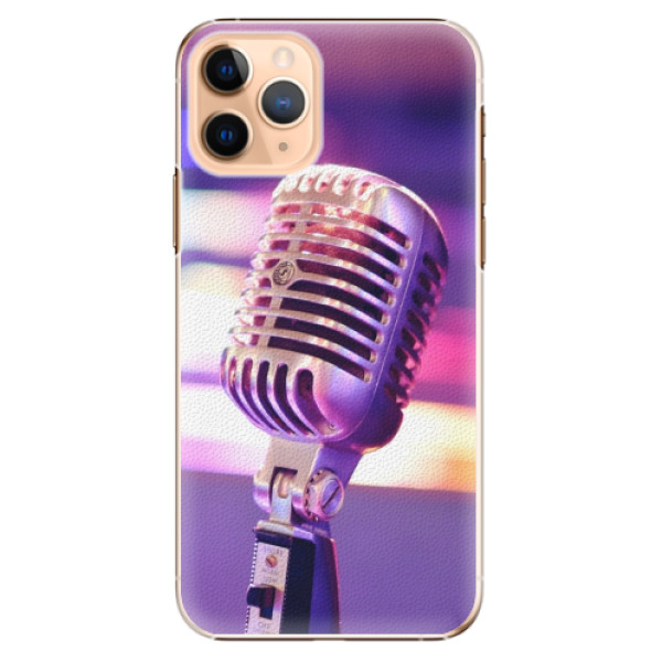Plastové puzdro iSaprio - Vintage Microphone - iPhone 11 Pro