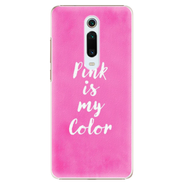 Plastové puzdro iSaprio - Pink is my color - Xiaomi Mi 9T Pro