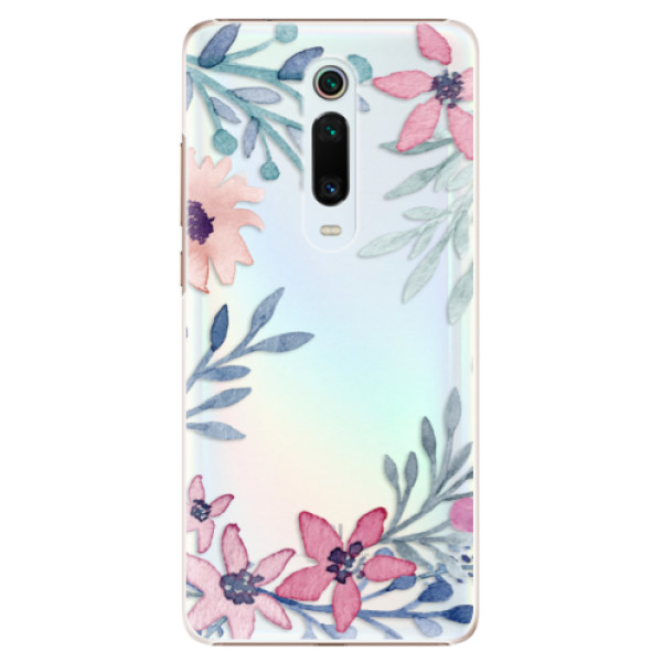 Plastové puzdro iSaprio - Leaves and Flowers - Xiaomi Mi 9T Pro