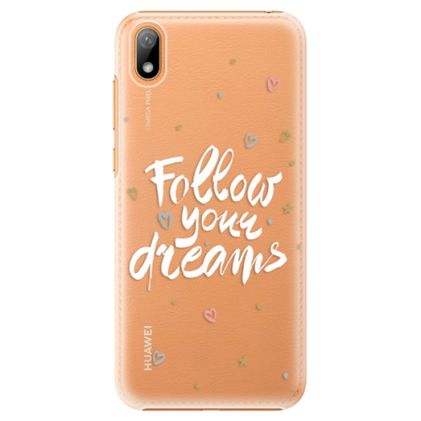 Plastové puzdro iSaprio - Follow Your Dreams - white - Huawei Y5 2019