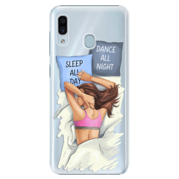 Plastové puzdro iSaprio - Dance and Sleep - Samsung Galaxy A20