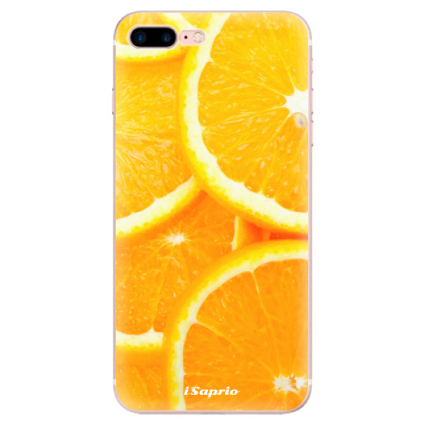 Odolné silikónové puzdro iSaprio - Orange 10 - iPhone 7 Plus