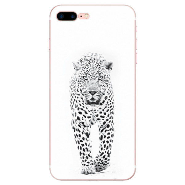 Odolné silikónové puzdro iSaprio - White Jaguar - iPhone 7 Plus