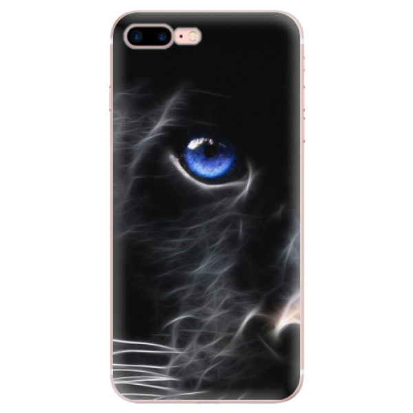 Odolné silikónové puzdro iSaprio - Black Puma - iPhone 7 Plus