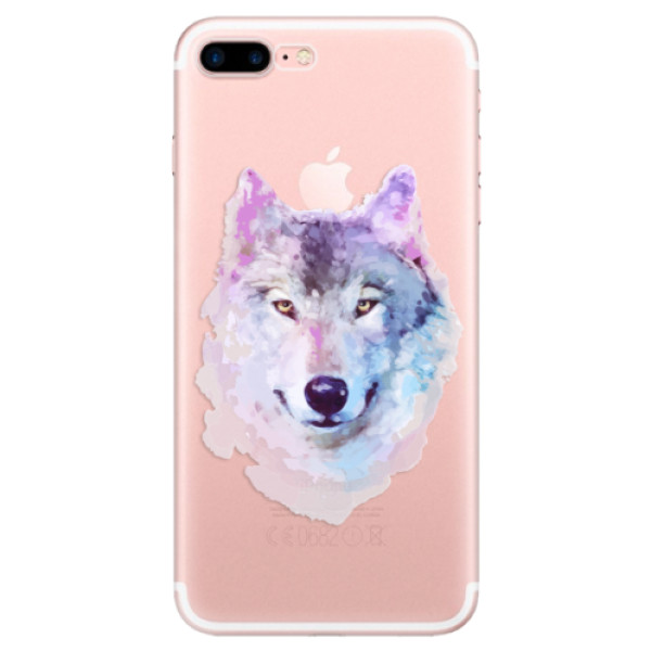 Odolné silikónové puzdro iSaprio - Wolf 01 - iPhone 7 Plus