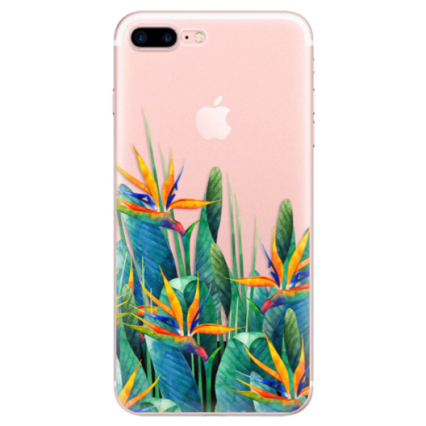 Odolné silikónové puzdro iSaprio - Exotic Flowers - iPhone 7 Plus