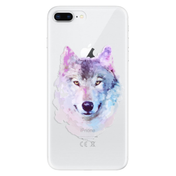 Odolné silikónové puzdro iSaprio - Wolf 01 - iPhone 8 Plus