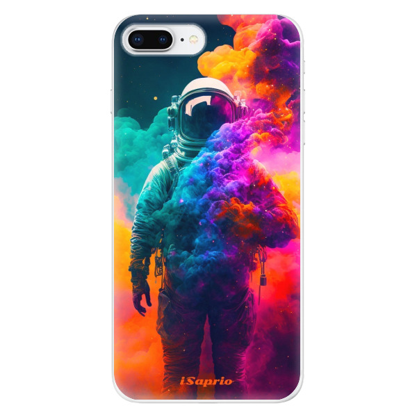 Odolné silikónové puzdro iSaprio - Astronaut in Colors - iPhone 8 Plus