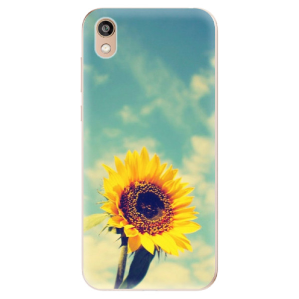 Odolné silikónové puzdro iSaprio - Sunflower 01 - Huawei Honor 8S