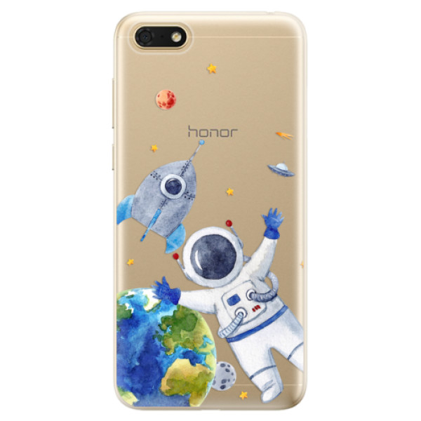 Odolné silikónové puzdro iSaprio - Space 05 - Huawei Honor 7S