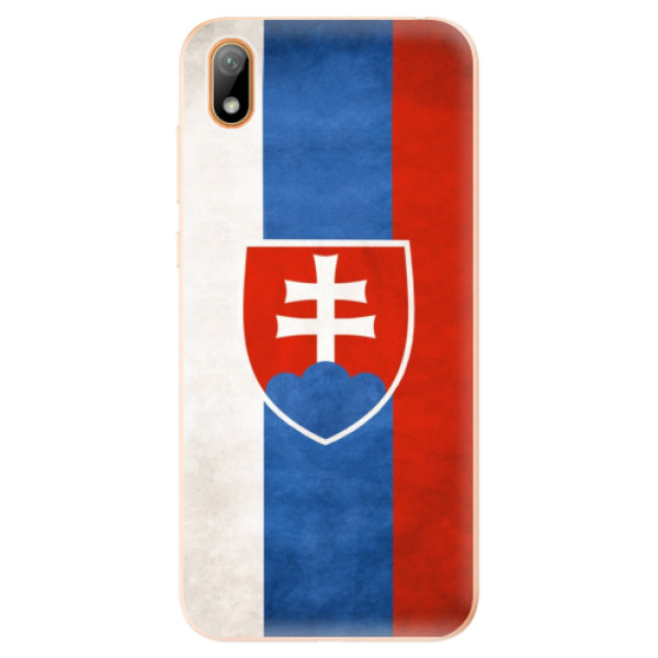 Odolné silikónové puzdro iSaprio - Slovakia Flag - Huawei Y5 2019