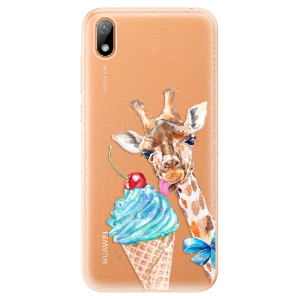 Odolné silikónové puzdro iSaprio - Love Ice-Cream - Huawei Y5 2019