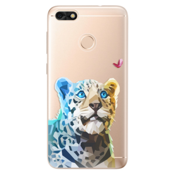 Odolné silikónové puzdro iSaprio - Leopard With Butterfly - Huawei P9 Lite Mini