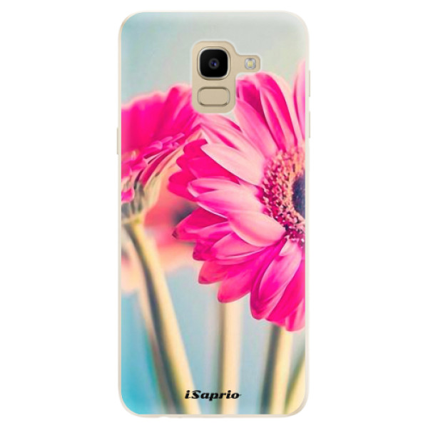 Odolné silikónové puzdro iSaprio - Flowers 11 - Samsung Galaxy J6