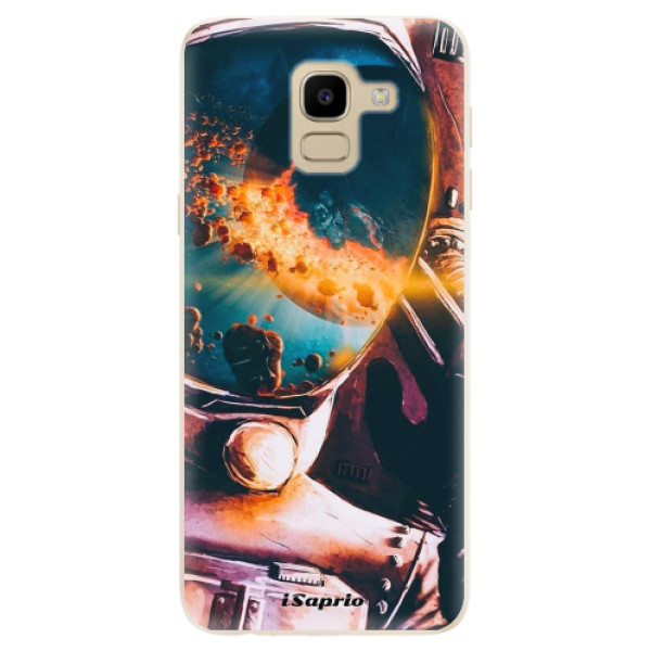 Odolné silikónové puzdro iSaprio - Astronaut 01 - Samsung Galaxy J6