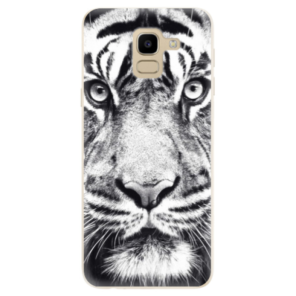 Odolné silikónové puzdro iSaprio - Tiger Face - Samsung Galaxy J6