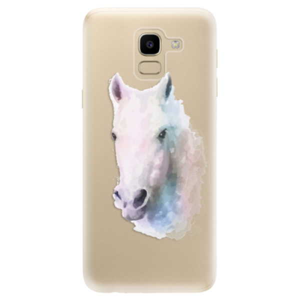 Odolné silikónové puzdro iSaprio - Horse 01 - Samsung Galaxy J6