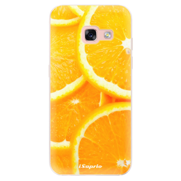 Odolné silikónové puzdro iSaprio - Orange 10 - Samsung Galaxy A3 2017