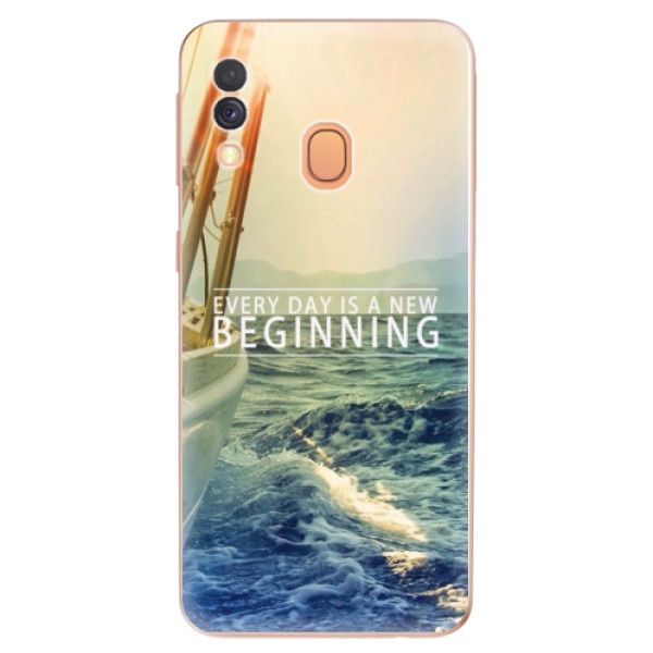 Odolné silikónové puzdro iSaprio - Beginning - Samsung Galaxy A40