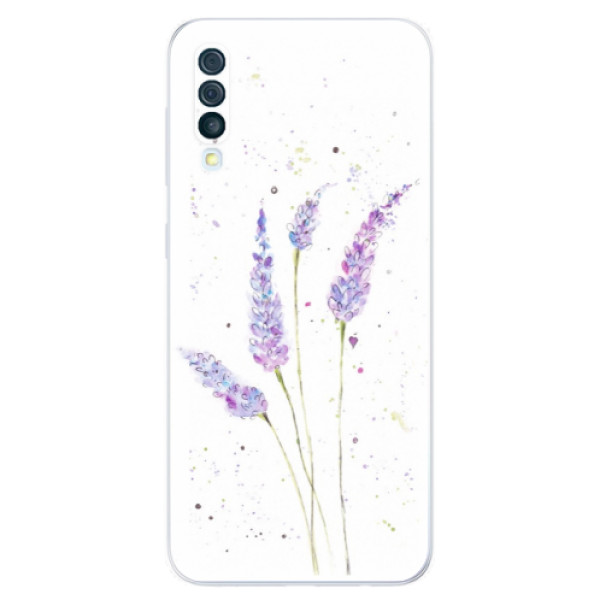 Odolné silikónové puzdro iSaprio - Lavender - Samsung Galaxy A50