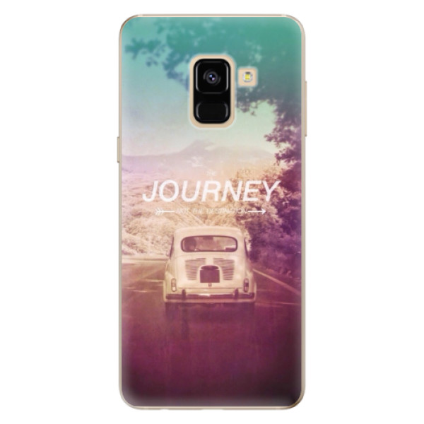 Odolné silikónové puzdro iSaprio - Journey - Samsung Galaxy A8 2018