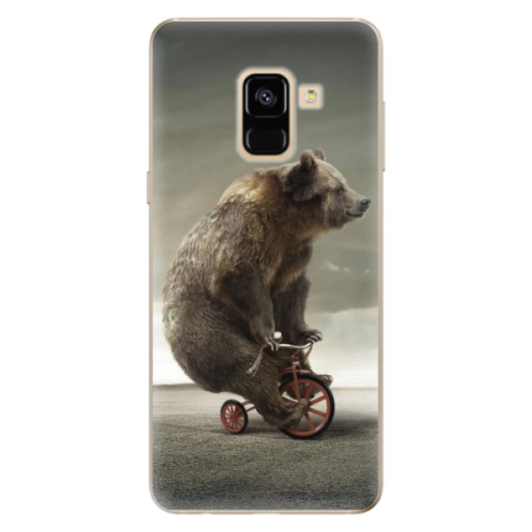Odolné silikónové puzdro iSaprio - Bear 01 - Samsung Galaxy A8 2018