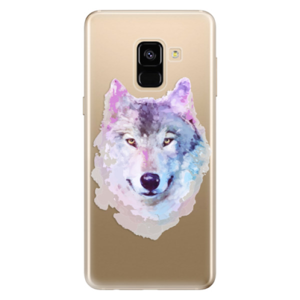 Odolné silikónové puzdro iSaprio - Wolf 01 - Samsung Galaxy A8 2018