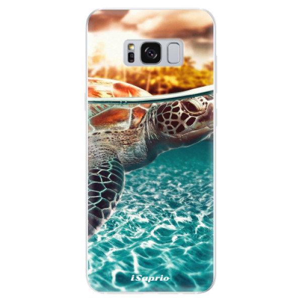 Odolné silikónové puzdro iSaprio - Turtle 01 - Samsung Galaxy S8