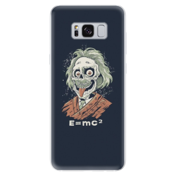 Odolné silikónové puzdro iSaprio - Einstein 01 - Samsung Galaxy S8
