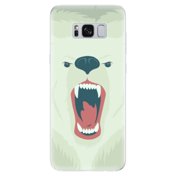 Odolné silikónové puzdro iSaprio - Angry Bear - Samsung Galaxy S8