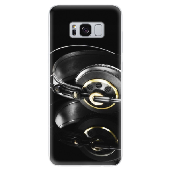 Odolné silikónové puzdro iSaprio - Headphones 02 - Samsung Galaxy S8