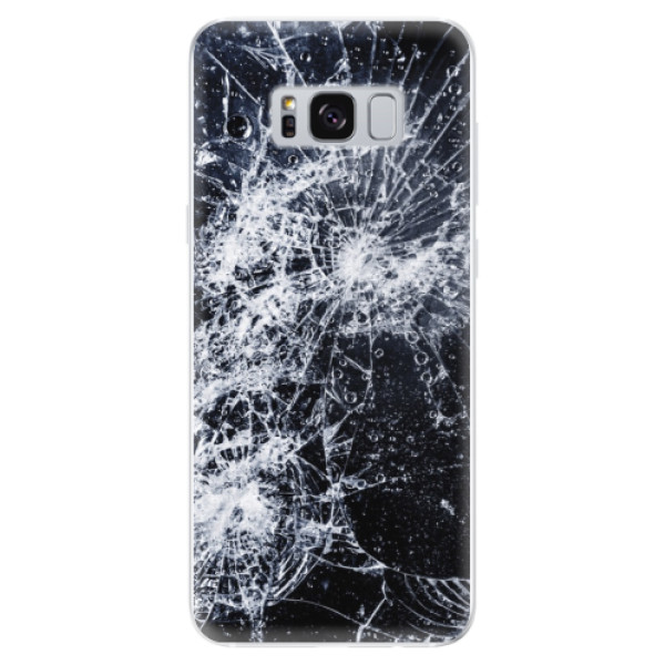 Odolné silikónové puzdro iSaprio - Cracked - Samsung Galaxy S8
