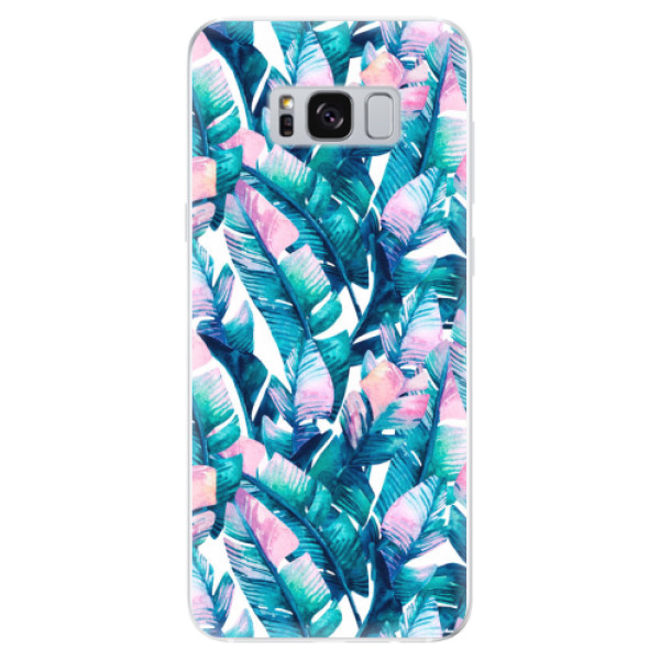 Odolné silikónové puzdro iSaprio - Palm Leaves 03 - Samsung Galaxy S8