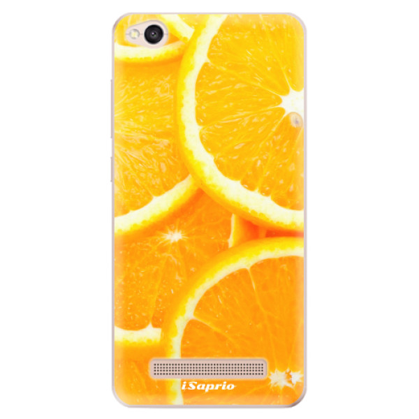 Odolné silikónové puzdro iSaprio - Orange 10 - Xiaomi Redmi 4A