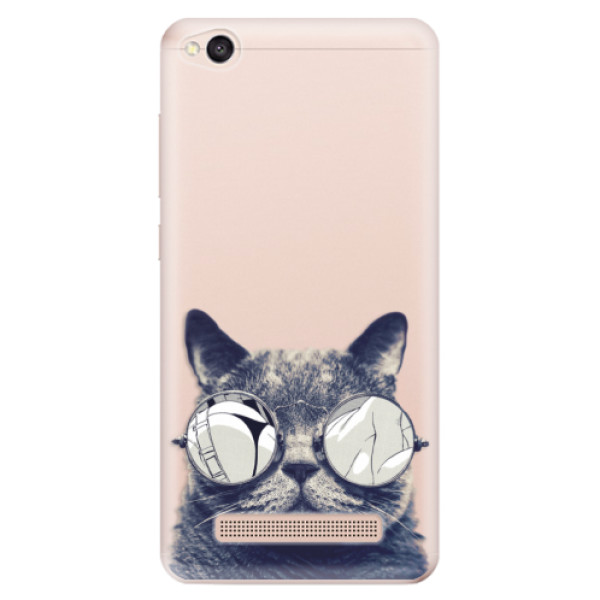 Odolné silikónové puzdro iSaprio - Crazy Cat 01 - Xiaomi Redmi 4A