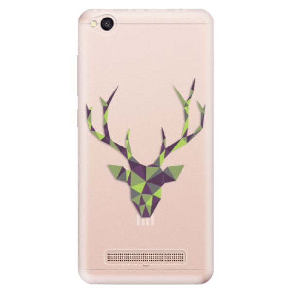 Odolné silikónové puzdro iSaprio - Deer Green - Xiaomi Redmi 4A