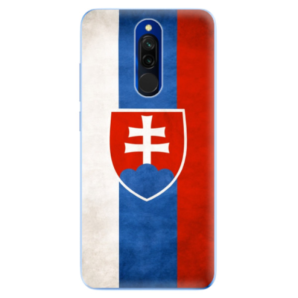 Odolné silikónové puzdro iSaprio - Slovakia Flag - Xiaomi Redmi 8