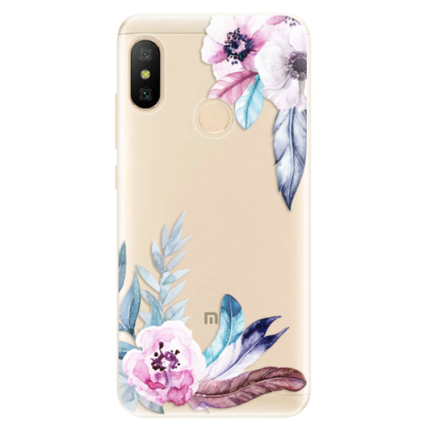 Odolné silikónové puzdro iSaprio - Flower Pattern 04 - Xiaomi Mi A2 Lite