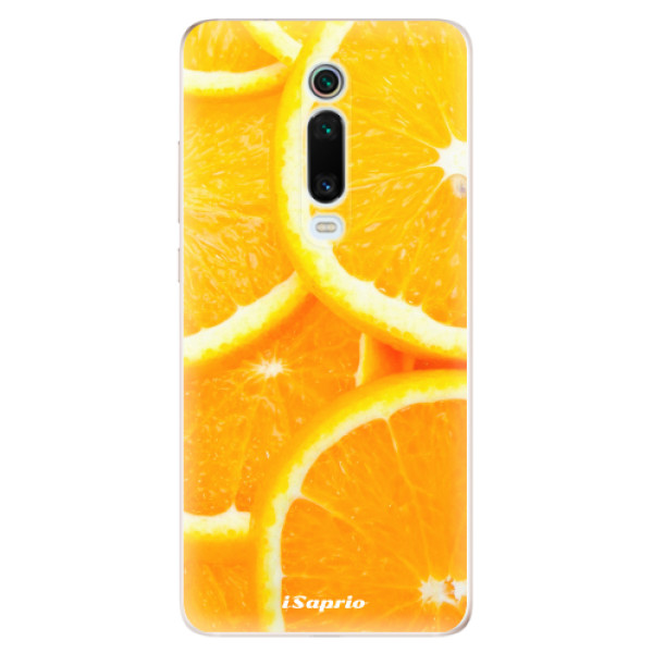 Odolné silikónové puzdro iSaprio - Orange 10 - Xiaomi Mi 9T Pro