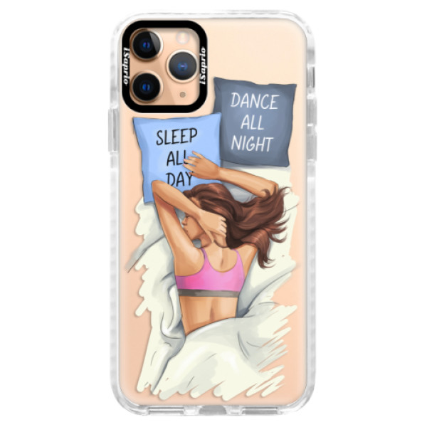 Silikónové puzdro Bumper iSaprio - Dance and Sleep - iPhone 11 Pro