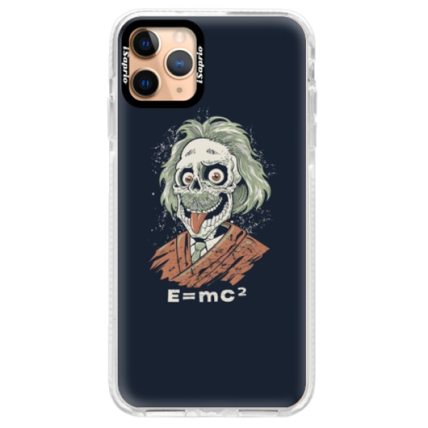 Silikónové puzdro Bumper iSaprio - Einstein 01 - iPhone 11 Pro Max